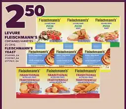 Provigo LEVURE FLEISCHMANN'S | FLEISCHMANN'S YEAST, 21/24 G offer