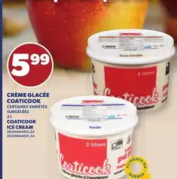 Provigo CRÈME GLACÉE COATICOOK, 2 L | COATICOOK ICE CREAM offer