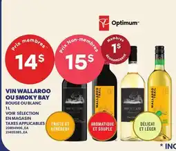 Provigo VIN WALLAROO OU SMOKY BAY offer