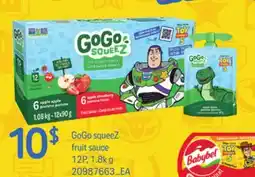 Provigo GOGO SQUEEZ FRUIT SAUCE, 12P, 1.8K G offer
