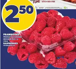 Provigo FRAMBOISES, 170 G | RASPBERRIES offer