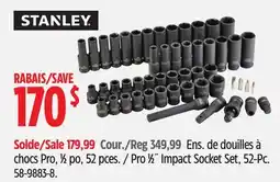 Canadian Tire Pro 1⁄2˝ Impact Socket Set offer
