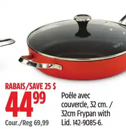 Canadian Tire Heritage 32cm Frypan with Lid offer