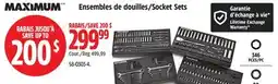 Canadian Tire Socket Sets offer