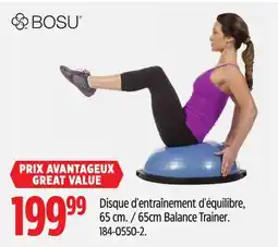 Canadian Tire BOSU 65cm Balance Trainer offer