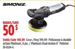 Canadian Tire Platinum Dual-Action 6˝ Polisher offer