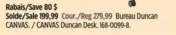 Canadian Tire CANVAS Duncan Desk offer