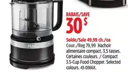Canadian Tire Compact 3.5-Cup Food Chopper offer