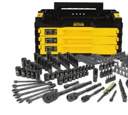 Canadian Tire Stanley Professional Grade Black Chrome Socket Set, SAE/Metric, 203-pc offer