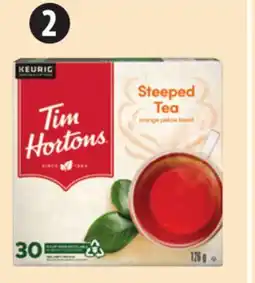 Canadian Tire Tim Hortons K-Cup Tea Pods, 30-Ct offer