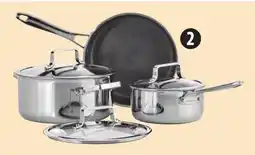 Canadian Tire 6-Pc Hybrid Clad Pot Set offer