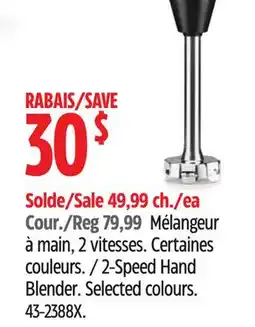 Canadian Tire kitchenaid 2-Speed Hand Blender offer