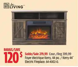 Canadian Tire Kerry 44˝ Electric Fireplace offer