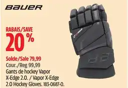 Canadian Tire Vapor X-Edge 2.0 Hockey Gloves offer