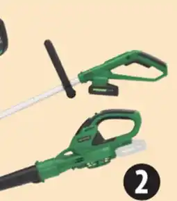 Canadian Tire 120V 10 Grass Trimmer & Blower/Sweeper Combo with 2Ah Battery & Charger offer