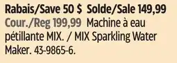 Canadian Tire MIX Sparkling Water Maker offer