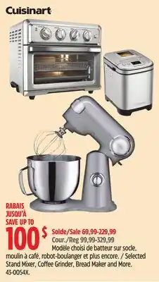 Canadian Tire Stand Mixer, Coffee Grinder, Bread Maker and More offer