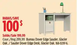 Canadian Tire Sauder Dover Edge Desk, Glacier Oak offer