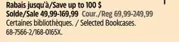 Canadian Tire Selected Bookcases offer