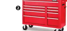 Canadian Tire 47˝ 9-Drawer Tool Cabinet with Built-In Power Bar with USB, Solid Wood Top offer