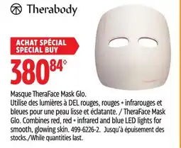 Canadian Tire Combines red, red + infrared and blue LED lights for smooth, glowing skin offer