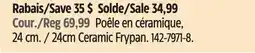 Canadian Tire 24cm Ceramic Frypan offer