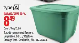 Canadian Tire Restore Storage Tote offer