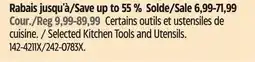Canadian Tire Selected Kitchen Tools and Utensils offer