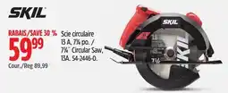 Canadian Tire SKIL 71⁄4˝ Circular Saw offer