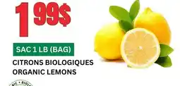 Marches Tau CITRONS BIOLOGIQUES offer