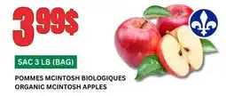 Marches Tau POMMES MCINTOSH BIOLOGIQUES offer
