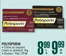 Jean Coutu POLYSPORIN • Crème ou onguent, 15 g • Douleur, 177 ml offer