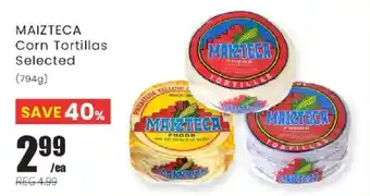 Maizteca corn tortillas