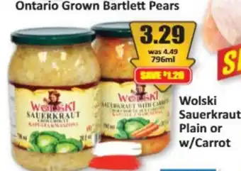 Wolski sauerkraut plain or w/carrot