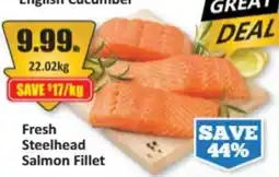 Starsky Fresh Steelhead Salmon Fillet offer
