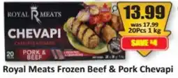 Starsky Royal Meats chevapi pork & beef offer