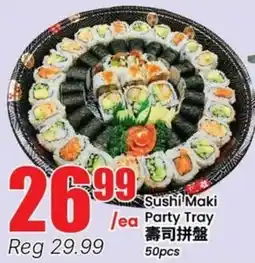 Btrust Supermarket Sushi Maki Party Tray offer