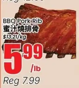Btrust Supermarket BBQ Pork Rib offer