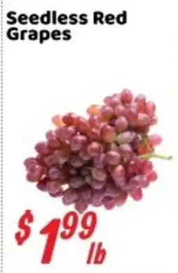 Nations Fresh Foods Seedless Red Grapes offer