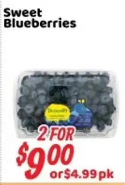 Nations Fresh Foods Sweet Blueberries offer