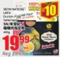 Btrust Supermarket Sew Nation Laifa Durian Pulp offer