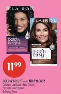 Pharmaprix Clairol bold & bright or nice'n easy offer