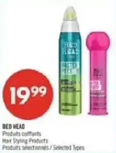 Pharmaprix Bed Head hair styling products offer