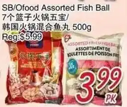 Foody Mart SB/Ofood assorted fish ball offer