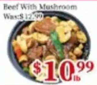 Beef With Mushroom