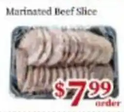 Nations Fresh Foods Marinated Beef Slice offer