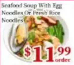 Nations Fresh Foods Seafood Soup With Egg Noodles Or Fresh Rice Noodles offer
