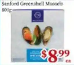 Nations Fresh Foods Sanford Greenshell Mussels offer