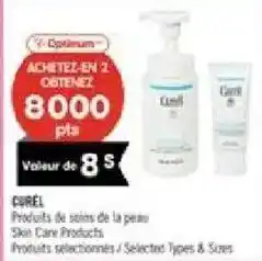 Pharmaprix Curel skin care products offer
