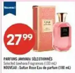 Pharmaprix Jawhara selected fragrances offer